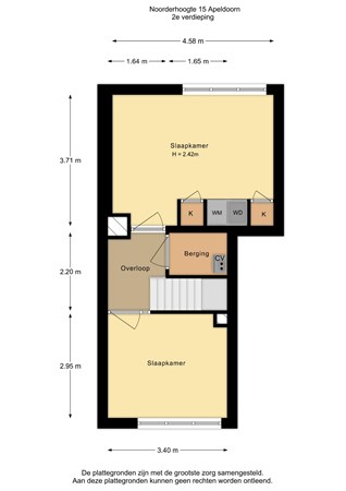 Floorplan - Noorderhoogte 15, 7325 SE Apeldoorn